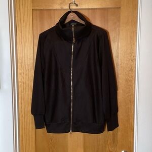 Merokeety High Collar Full Zip Sweater/Jacket